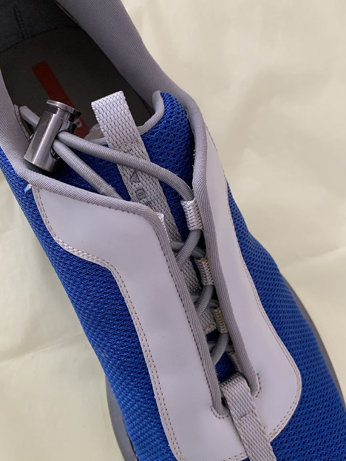 90s-00s "Prada" Archive Sport Leather Shoes (Rare color)