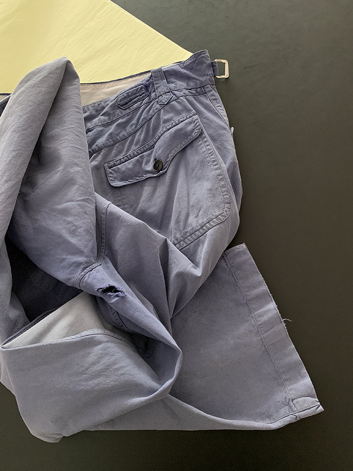 60's Vintage French Carpenter Work Pants by Au Molinel 복제