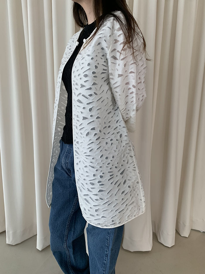 00's "Emporio Armani" cotton Shirt Jacket 복제