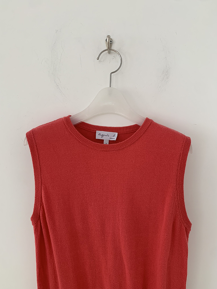 "Agnes B" Cotton T-shirt 복제