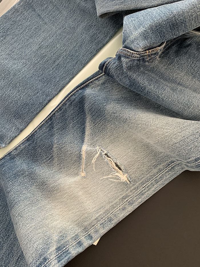 90's "HYSTERIC GLAMOUR" Bootcut Denim 복제