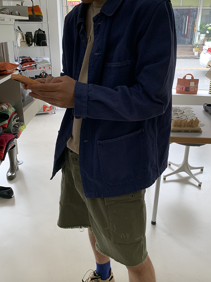 70's Vintage French Work Jacket 복제