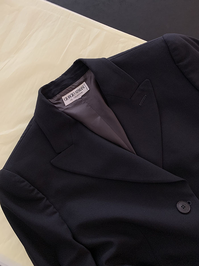 00's "Giorgio Armani" over Jacket 복제