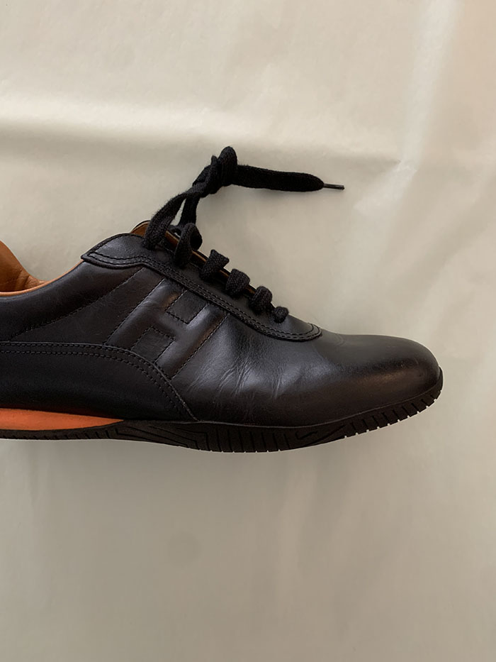 s "Hermes" Archive Leather Shoes (Rare color) 복제