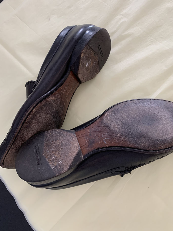 00's "Salvatore Ferragamo" Loafer Shoes