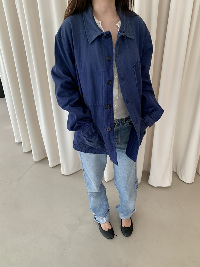 70's Vintage French Work Jacket 복제