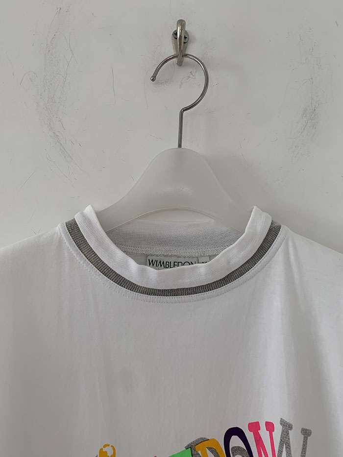80's "Wimbledon" England 50/50 T-shirt (Archive) 복제