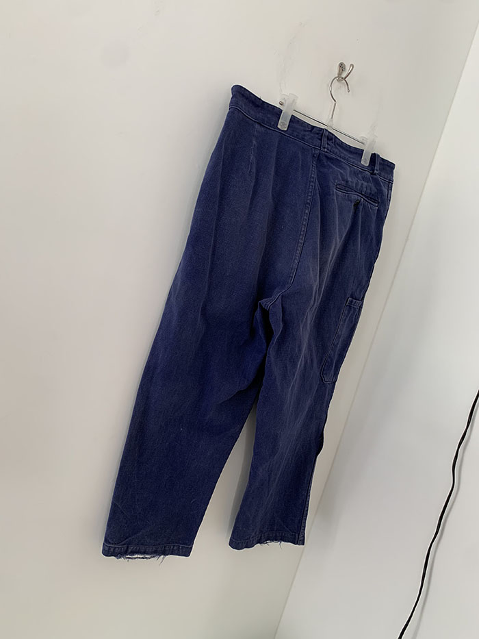 70's Vintage French Work Pants by Adolphe Lafont 복제