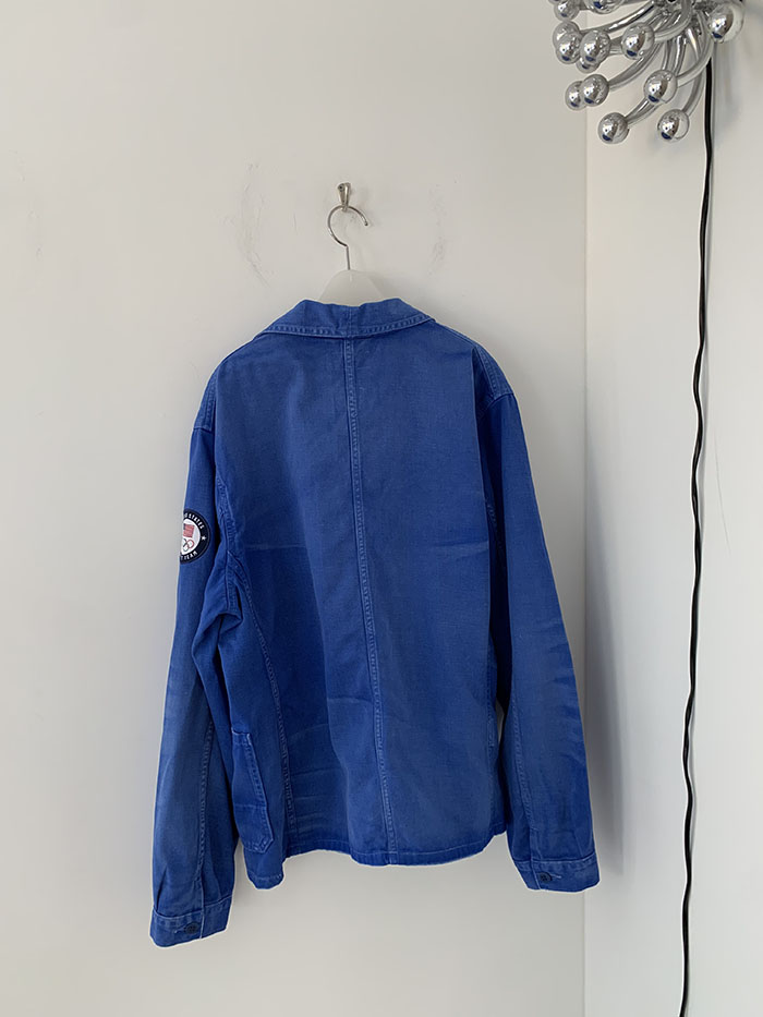 00's "Polo Ralph Lauren" cotton x linen Military Coat 복제