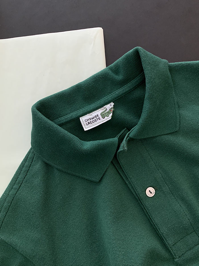 80's "Lacoste" USA Cotton Pique Shirt 복제 복제