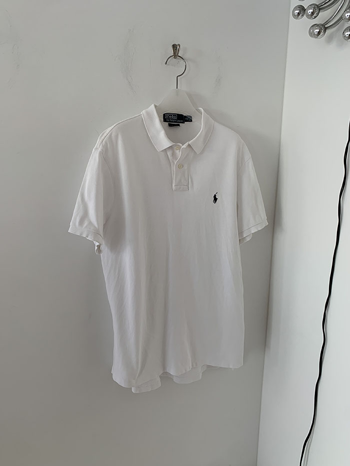 90's "Polo Ralph Lauren USA" Pique Shirt 복제 복제