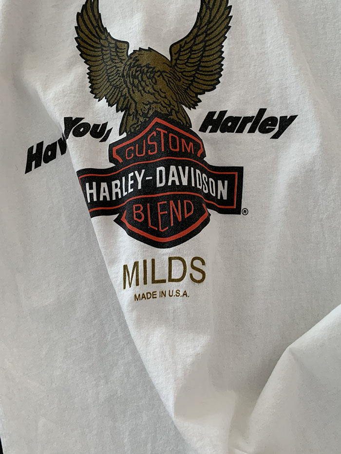 80's "Harley-Davidson" 50/50 USA T-shirt (Rare design) 복제