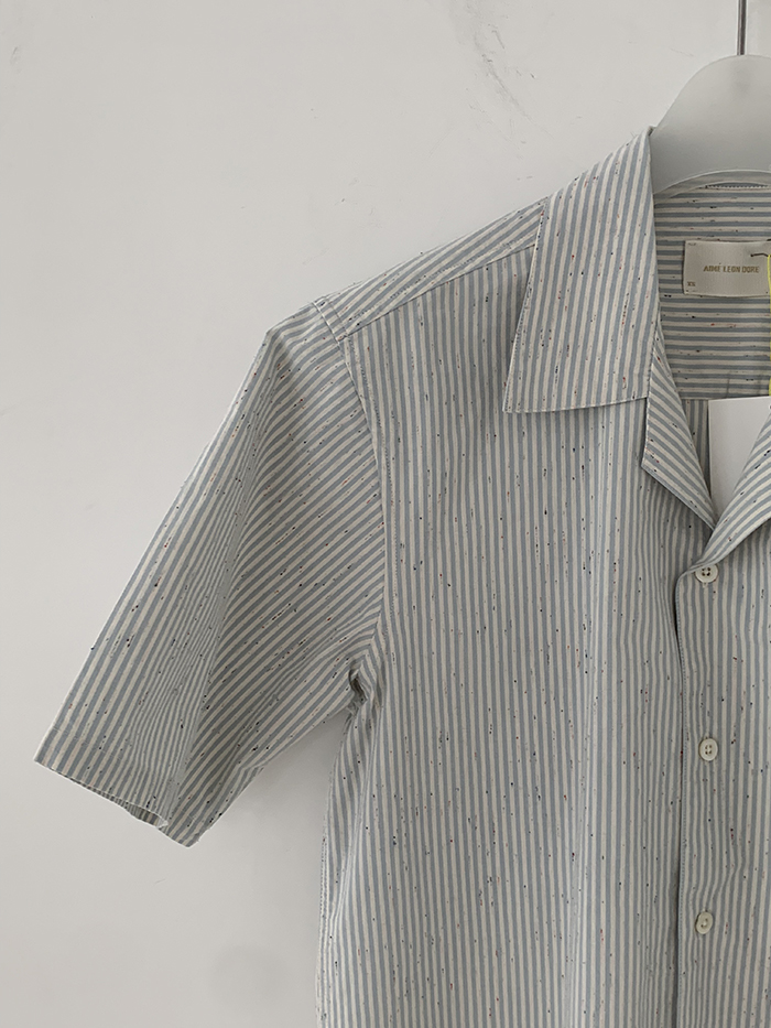 Aime Leon Dore striped open Shirt