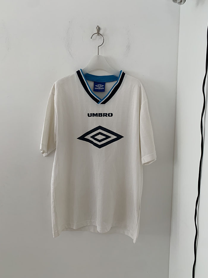 90's "UMBRO x Manchester United" pique Shirt 복제