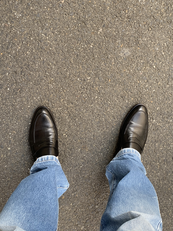 00s "Giorgio Armani" Loafer Shoes