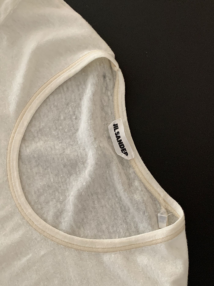 's "JIL SANDER" cotton Top 복제