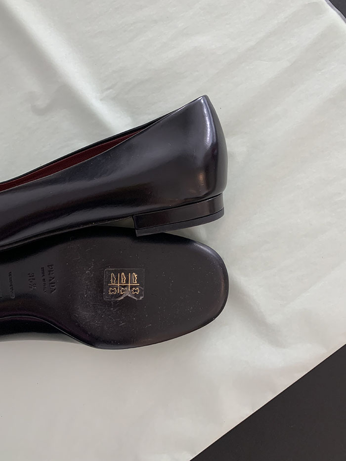 (Deadstock) 00's "PRADA" Flat Shoes