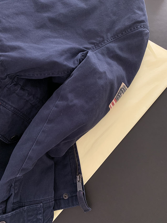 00's "Polo Ralph Lauren" cotton x linen Military Coat 복제