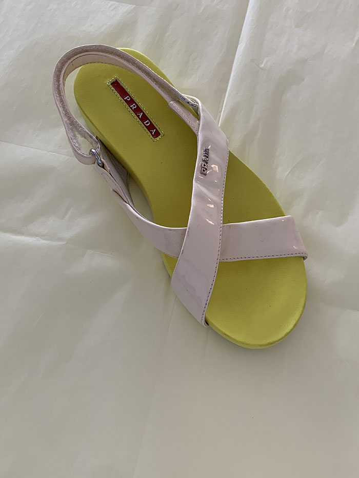 00s "Prada" Rubber Slides
