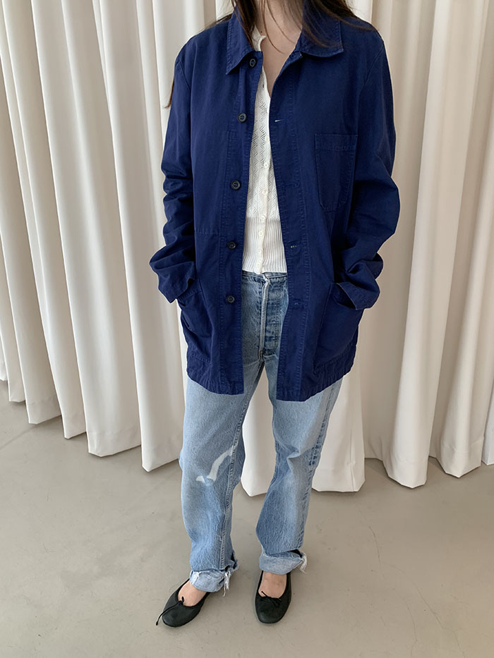 70's Vintage French Work Jacket 복제