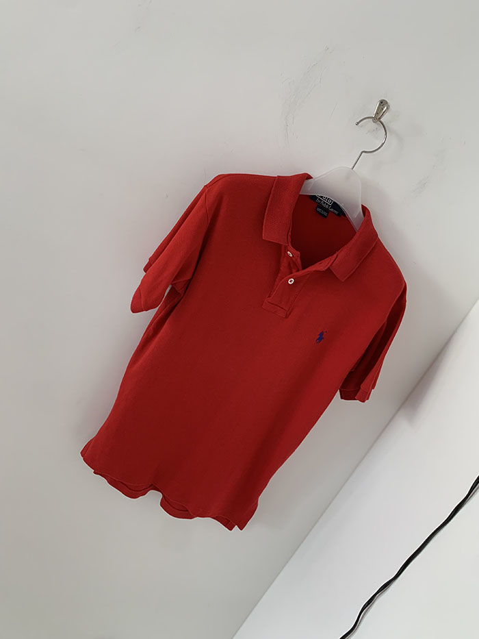 90's "Polo Ralph Lauren USA" Pique Shirt 복제 복제 복제 복제