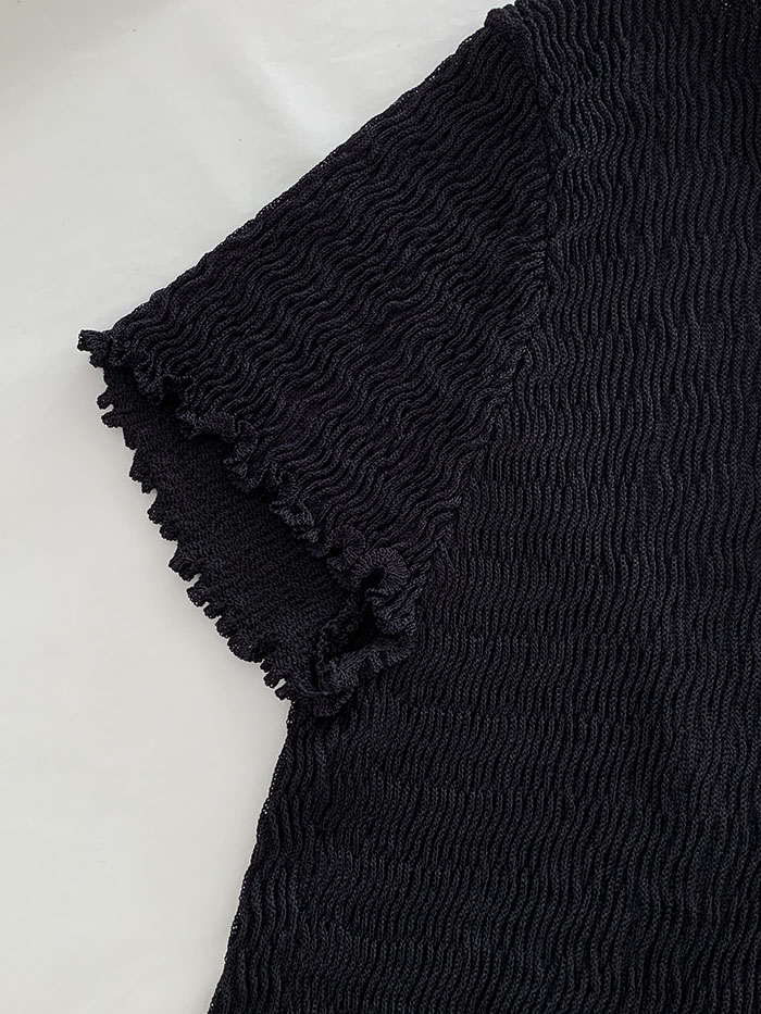 00's "Armani Collezioni" Round Knit 복제