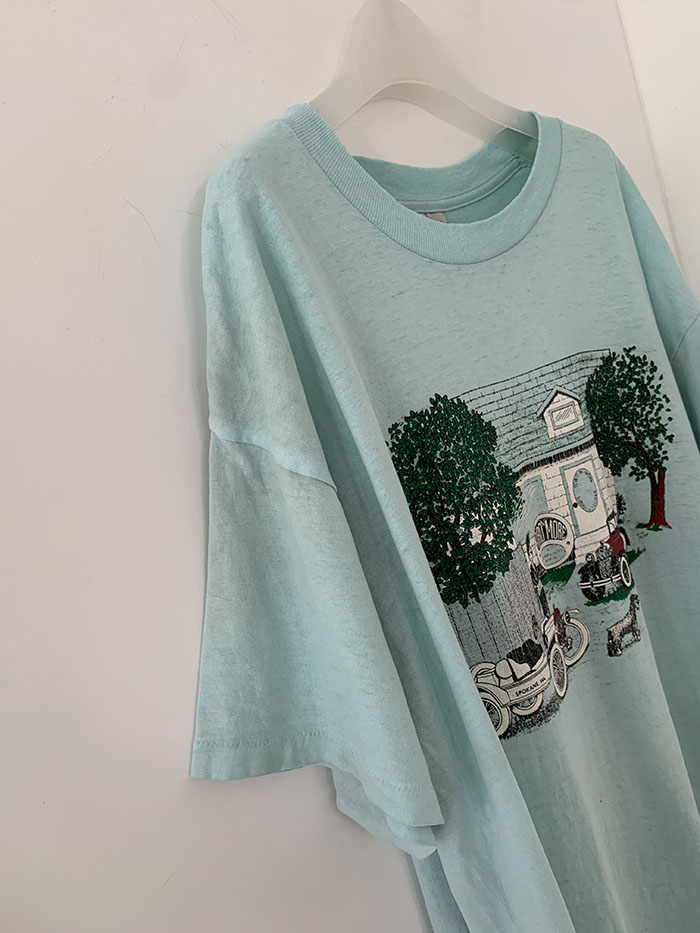 90's "812 Vintage" USA 50/50 T-shirt 복제 복제