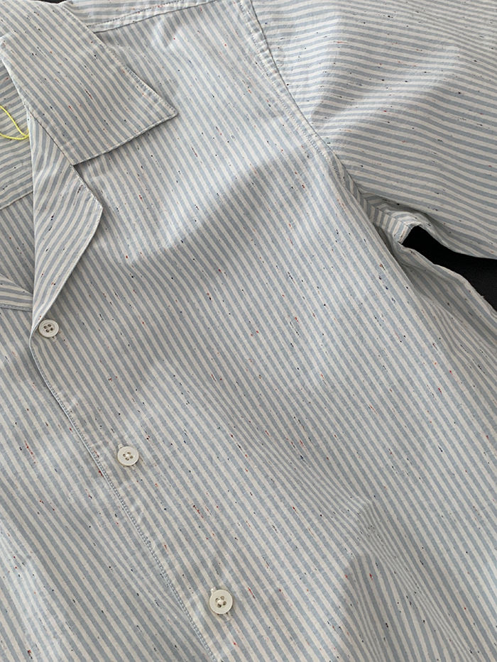 Aime Leon Dore striped open Shirt