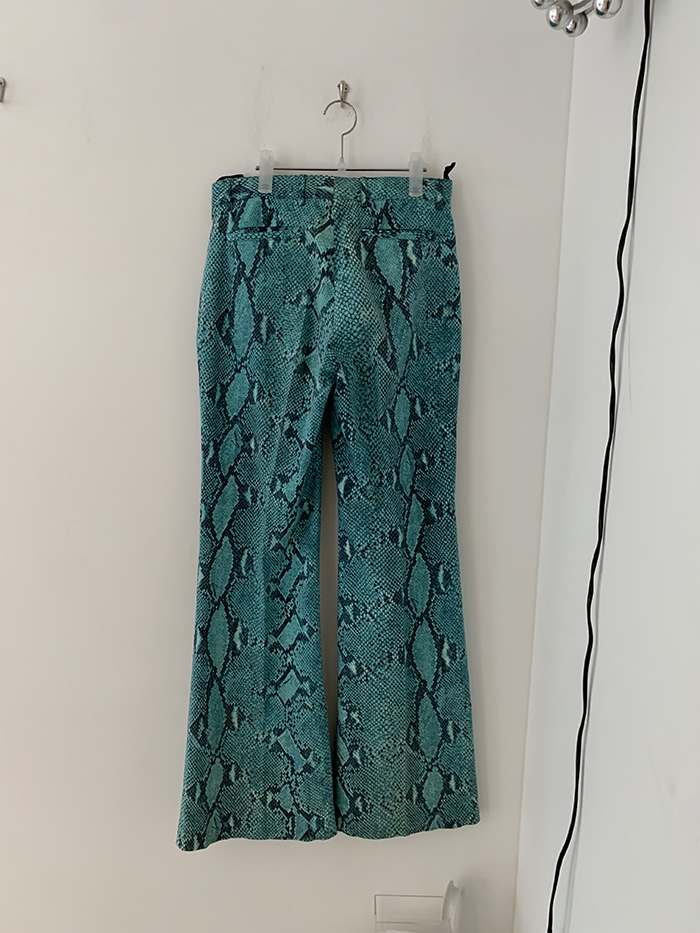 (Deadstock) 80's "GUCCI" cotton pintuck Pants 복제
