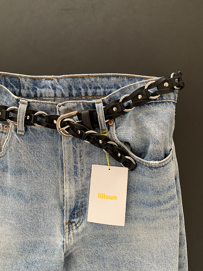 "isabel marant" Leather Belt 실측 착샷만