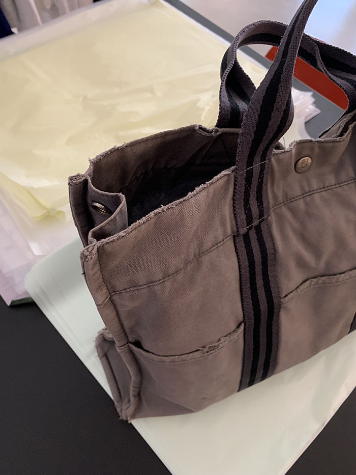 Vintage "Hermes" Fourre Tout Bag (Distressed)