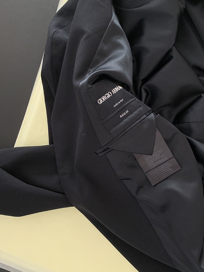 90's "Giorgio Armani" Three buttons over Jacket 복제 벽샷