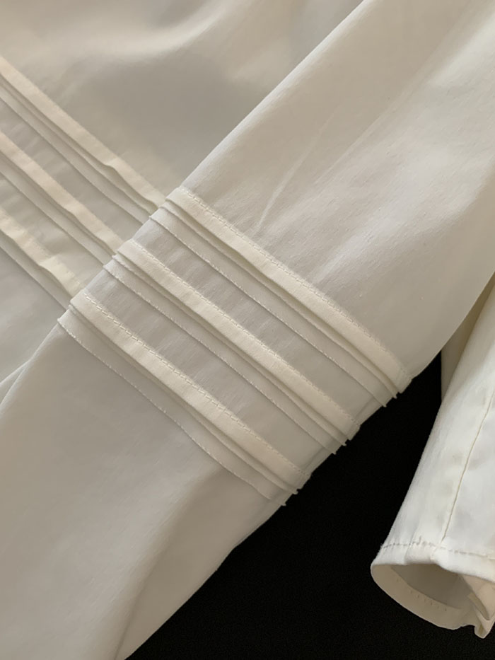 00's "miumiu" viscose rayon back button Blouse 복제
