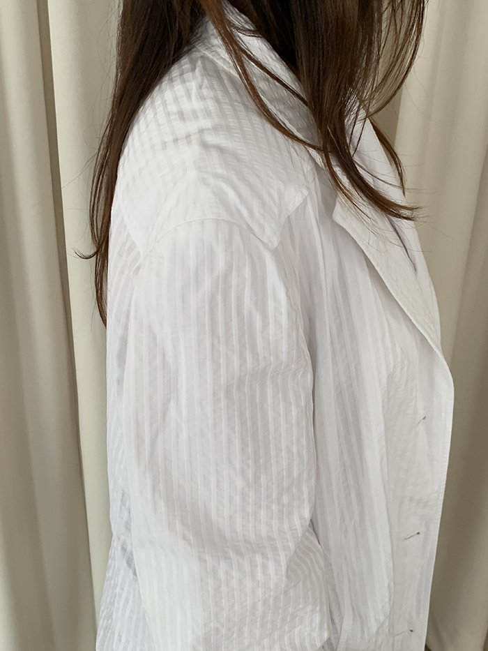 90's "JIL SANDER" silk Summer Jacket 복제