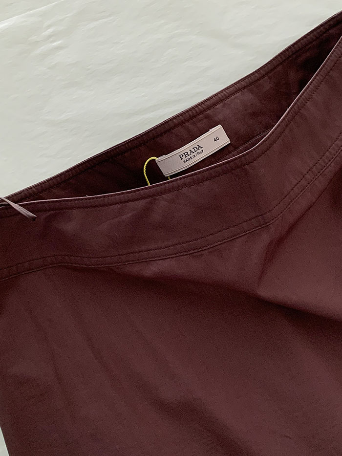 2011's "PRADA" Shirring Skirt 복제