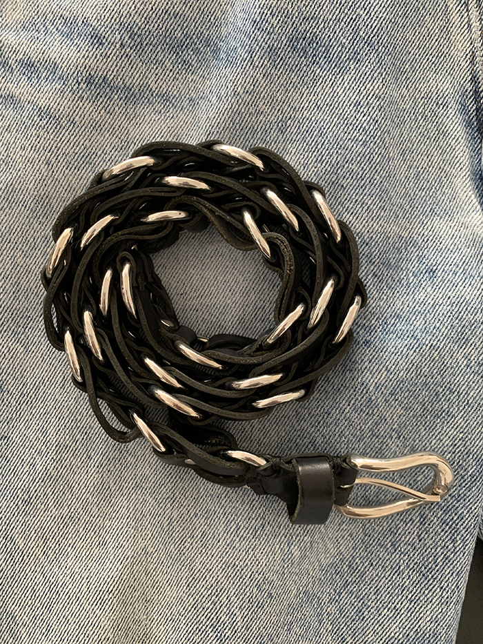 "isabel marant" Leather Belt 실측 착샷만
