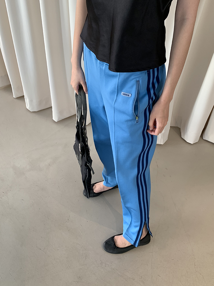 80's "ADIDAS W.Germany" polyester Pants