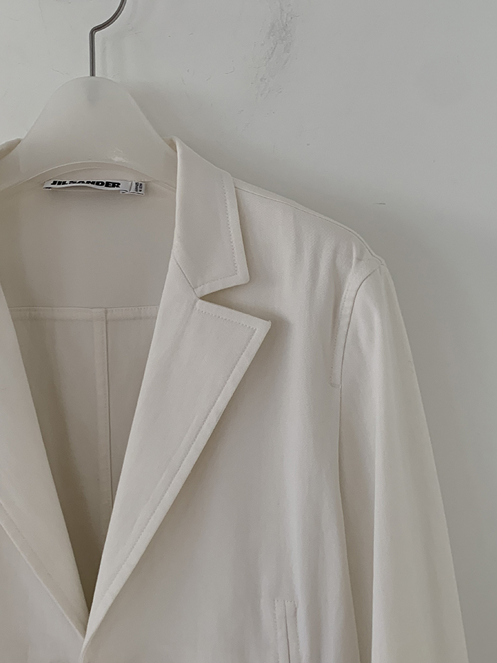 90's "JIL SANDER" silk Summer Jacket 복제 복제