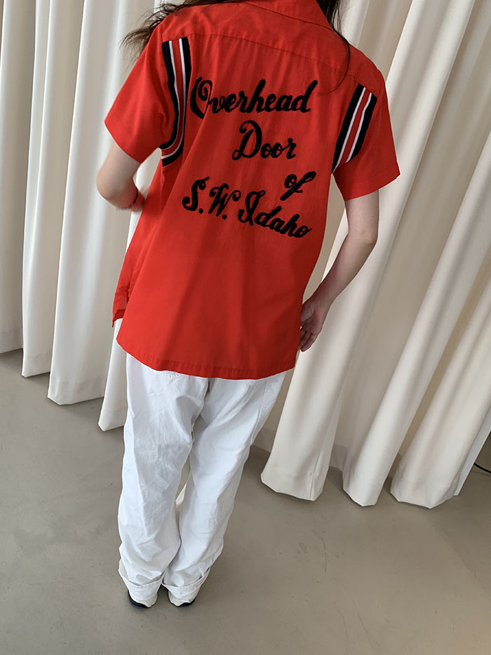 50-60's "Hilton" USA Bowling Shirt