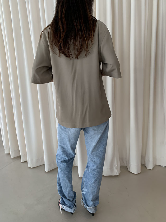 "Deveaux New York" Cotton Blouse 복제 복제