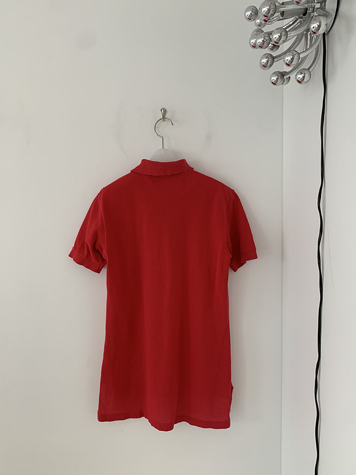 80's "Lacoste" USA Cotton Pique Shirt 복제