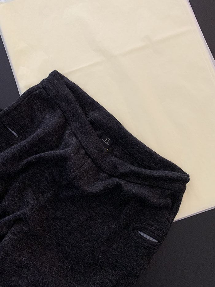 "Y's by Yohji Yamamoto" alpaca wool pants 복제