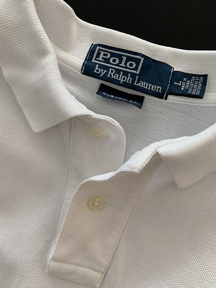 90's "Polo Ralph Lauren USA" Pique Shirt 복제 복제