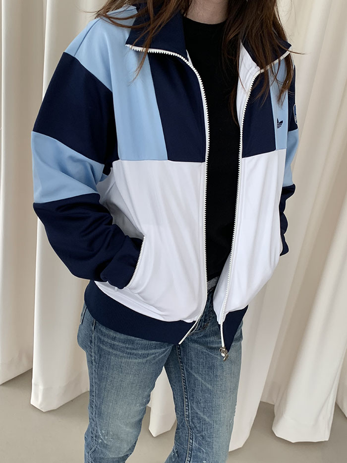 80's France Adidas Hoodie Track Top by W.Germany (rare piece) 복제 복제