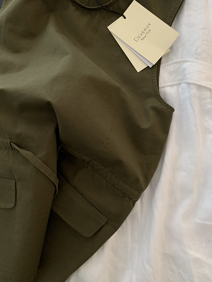(new product) "Deveaux New York" Cotton Blouse 복제