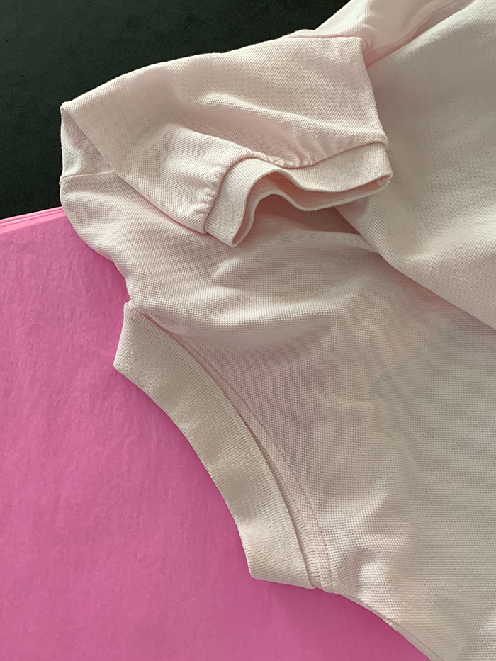 90's "Courreges" Cotton Pique Knit 복제 복제