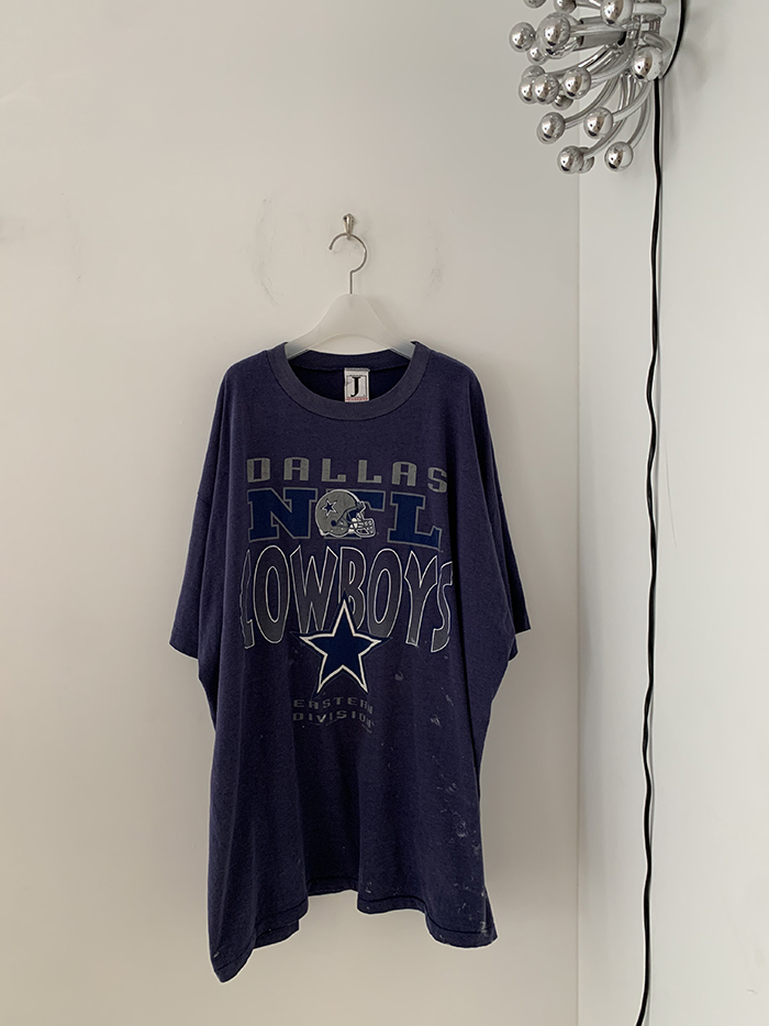 90's "Dallas Cowboys" USA 50/50 T-shirt