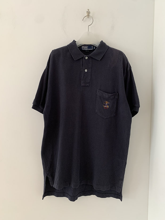 90's "Polo Ralph Lauren" Pique Shirt 복제 복제