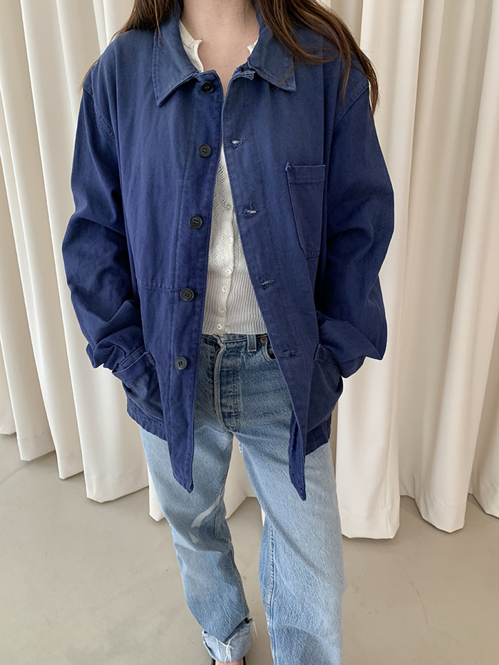 70's Vintage French Work Jacket 복제