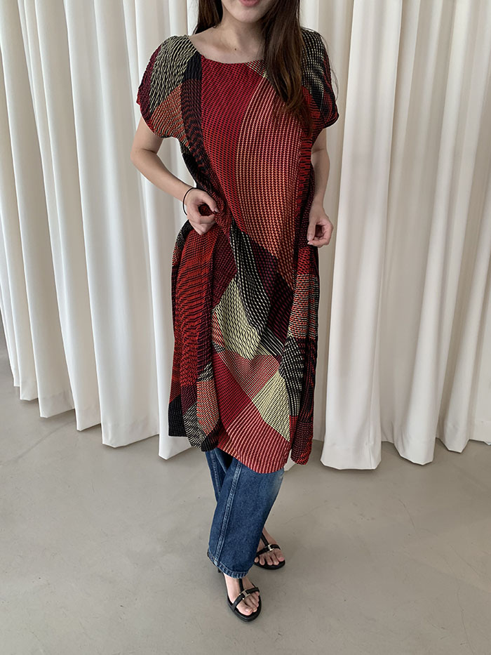 90's "im product by ISSEY MIYAKE" sleeveless Dress 복제